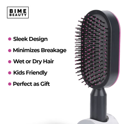 Self-Cleaning Hair Brush