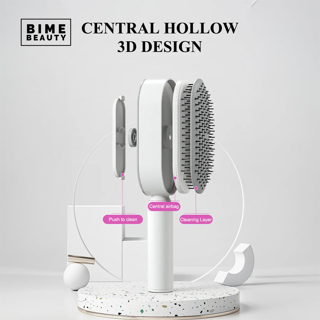 Self-Cleaning Hair Brush