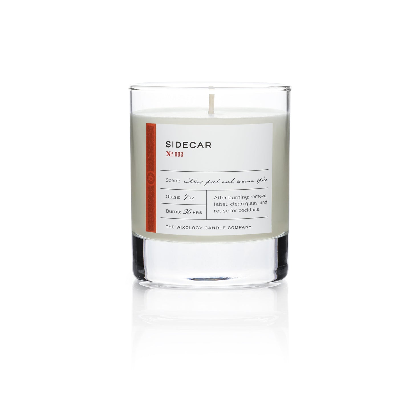 Sidecar Candle (7 oz. glass)