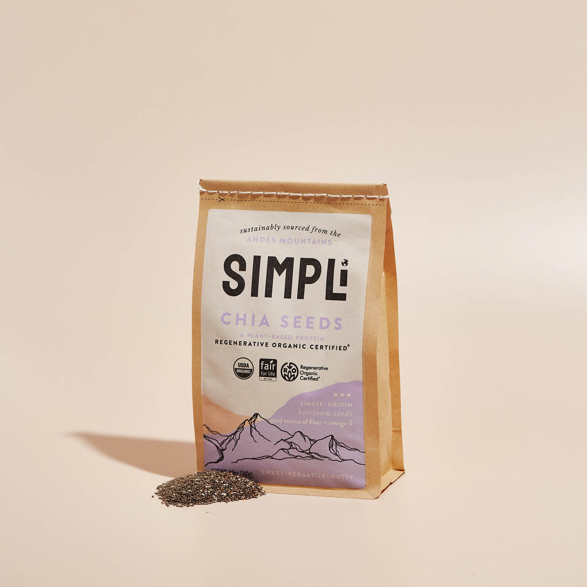 SIMPLi Regenerative Organic Certified® Chia Seeds