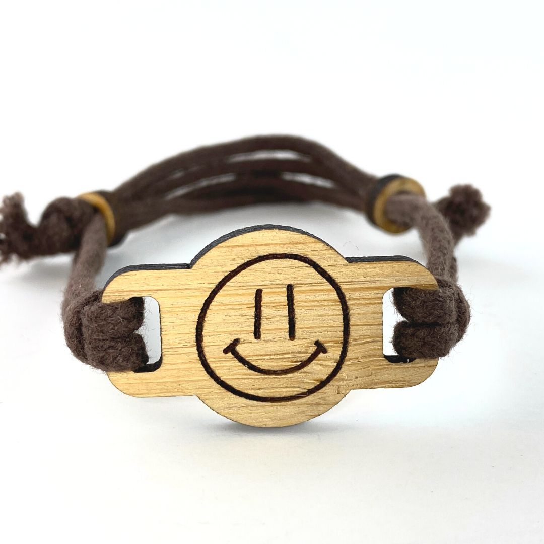 Bamboo Adjustable Bracelets by Made for Freedom