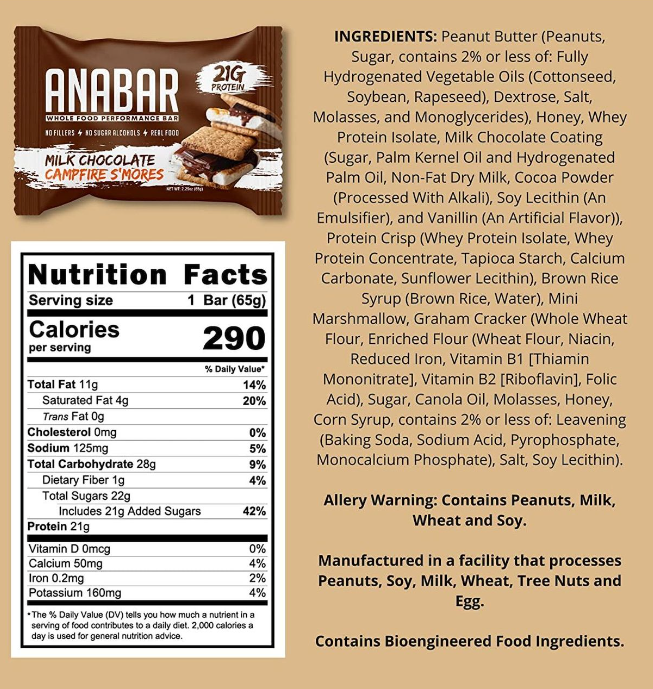 Anabar Protein Packed Candy Bar