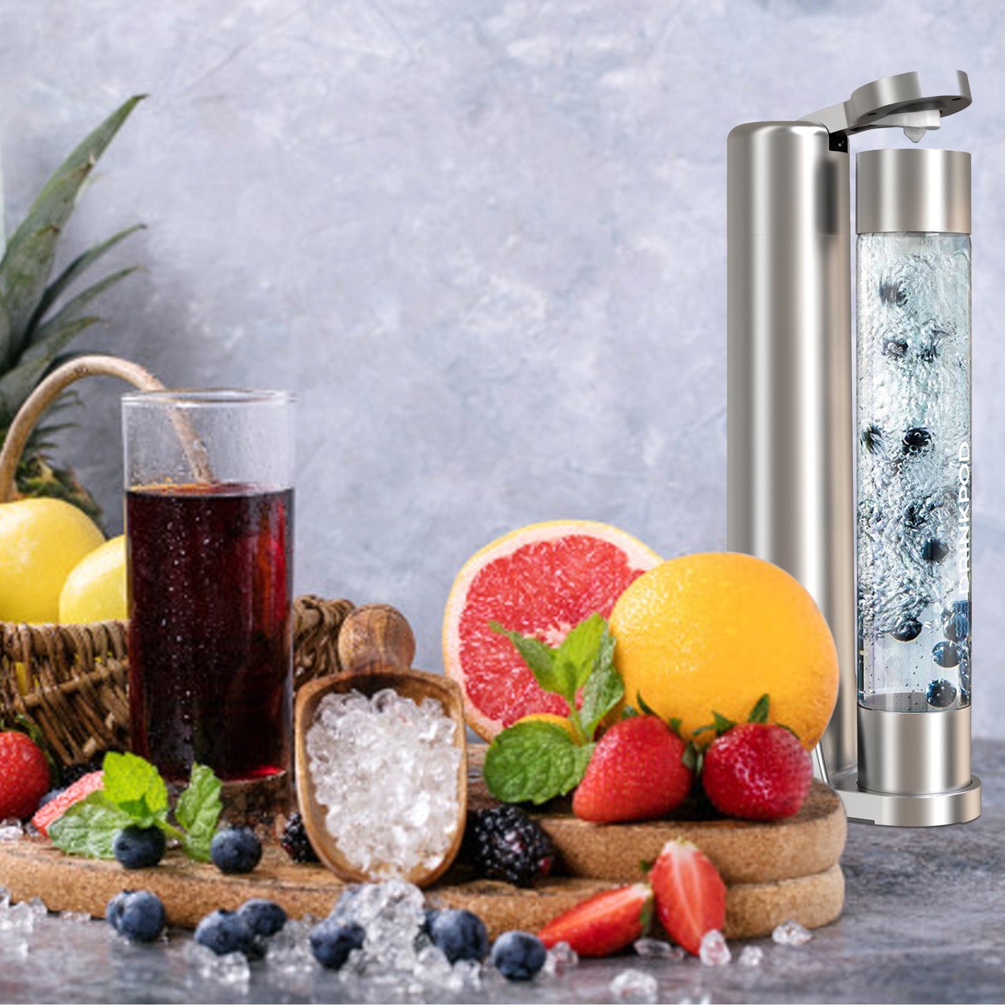 FIZZPod 1+ Home Carbonation Soda Maker by Drinkpod