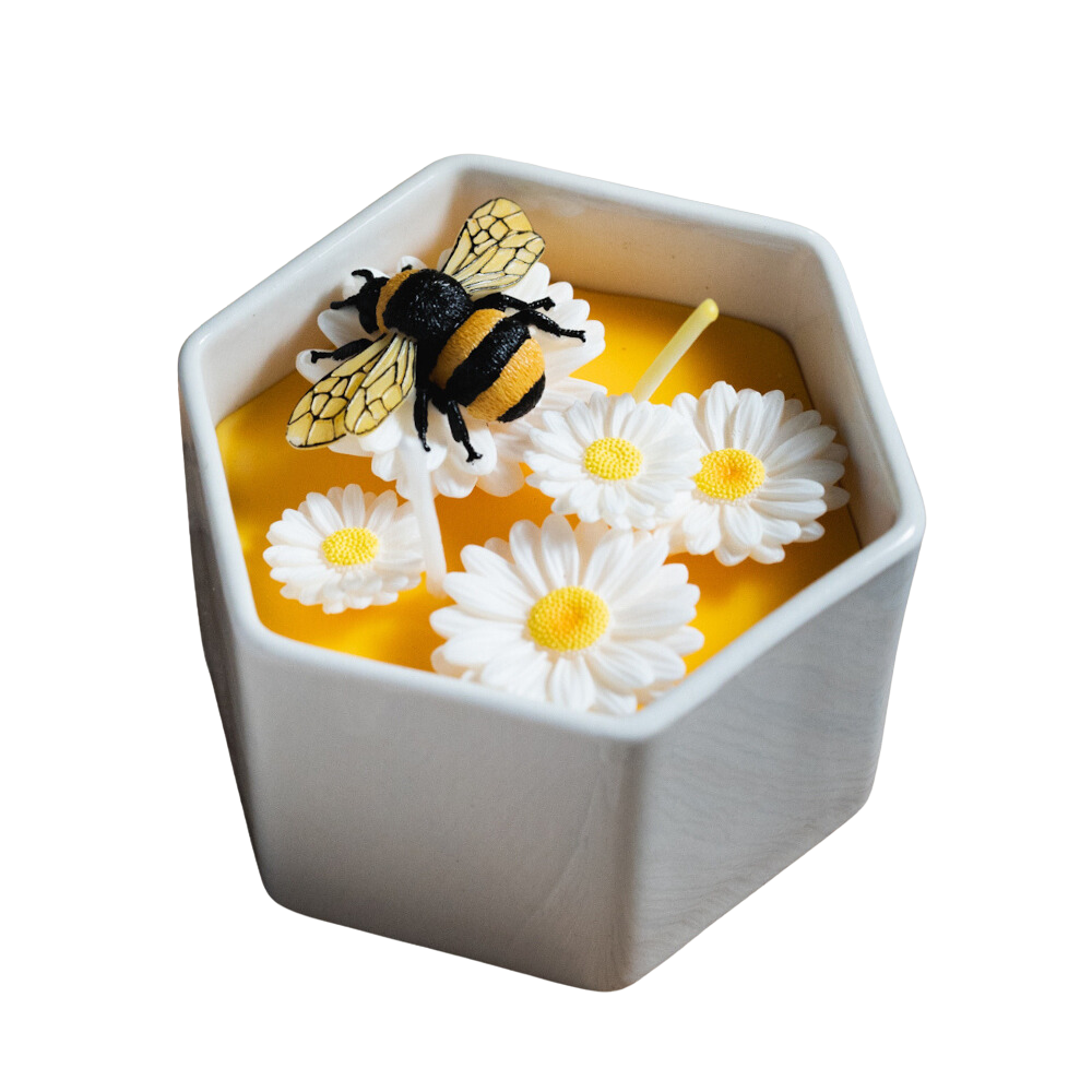 Honey Milk Bowl Scented Candle for Spring Gift