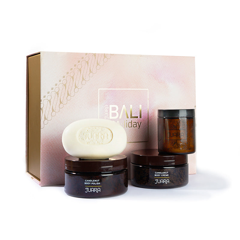 Bali Spa-liday Gift Set with Self-Care Calendar by JUARA Skincare