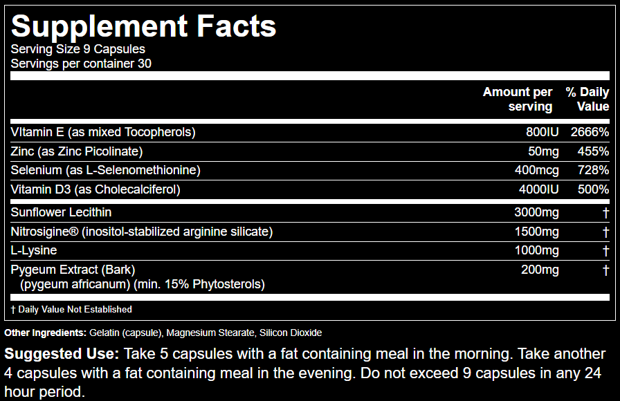 Gorilla Mind Lock & Load Volume Enhancing Formula