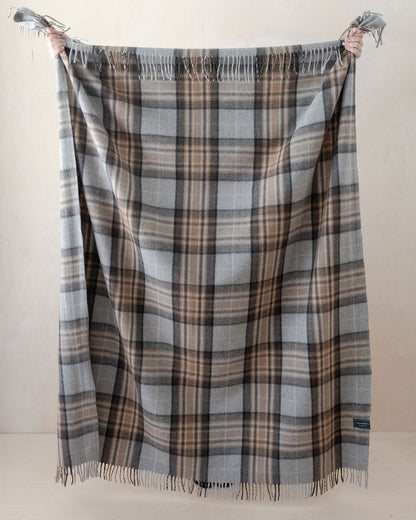 Mackellar Tartan Recycled Wool Blanket by United By Blue