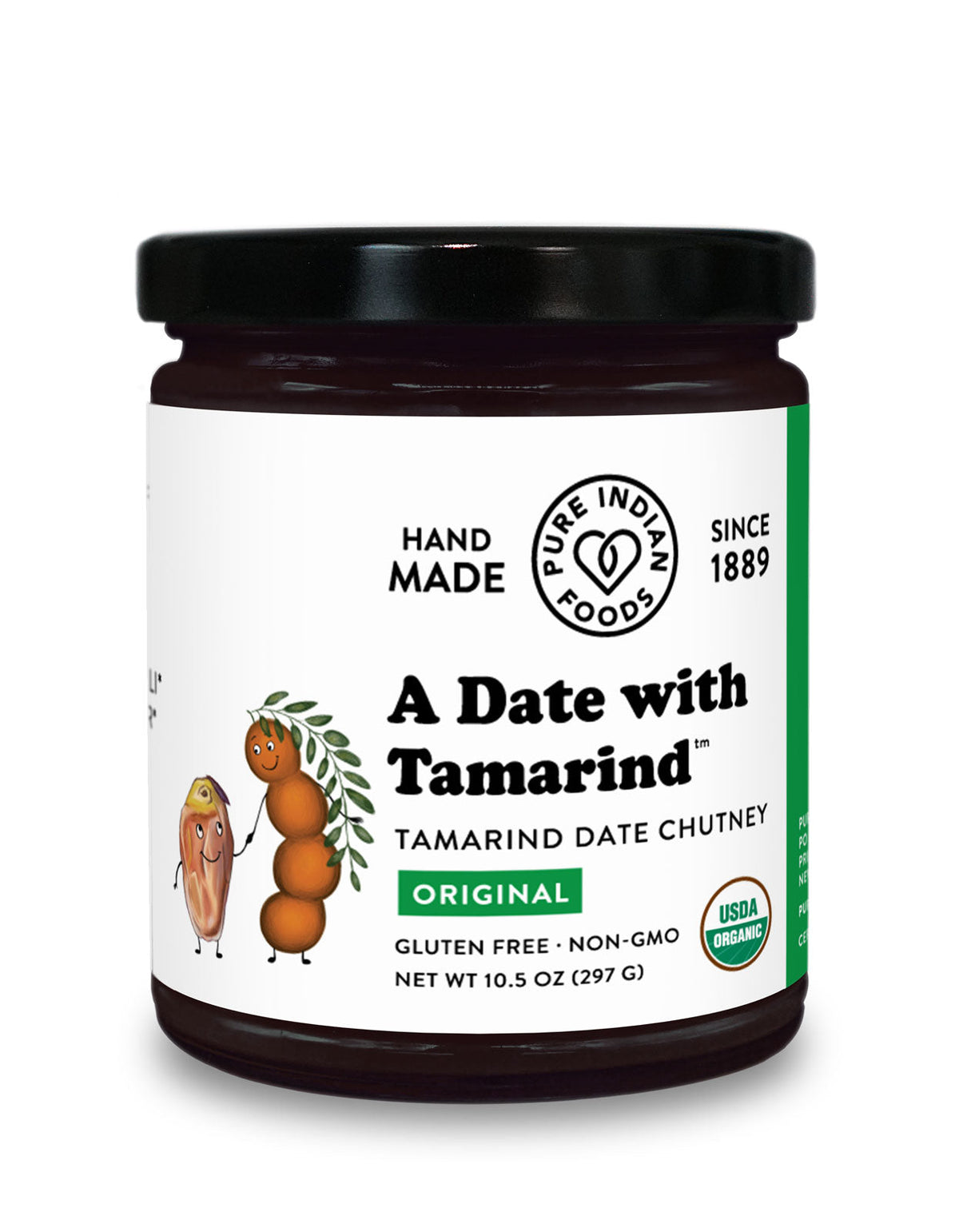 A Date with Tamarind® - Tamarind Date Chutney, Certified Organic - 10.5 oz