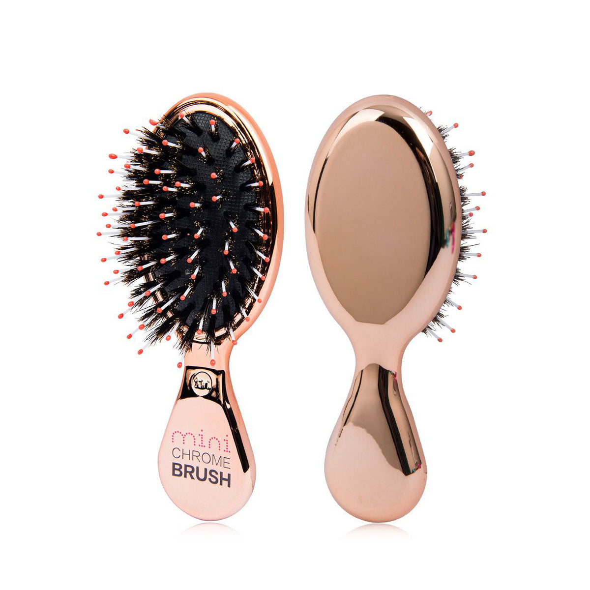 (Value 2-Pack) Mini Boar Bristle Hair Brush