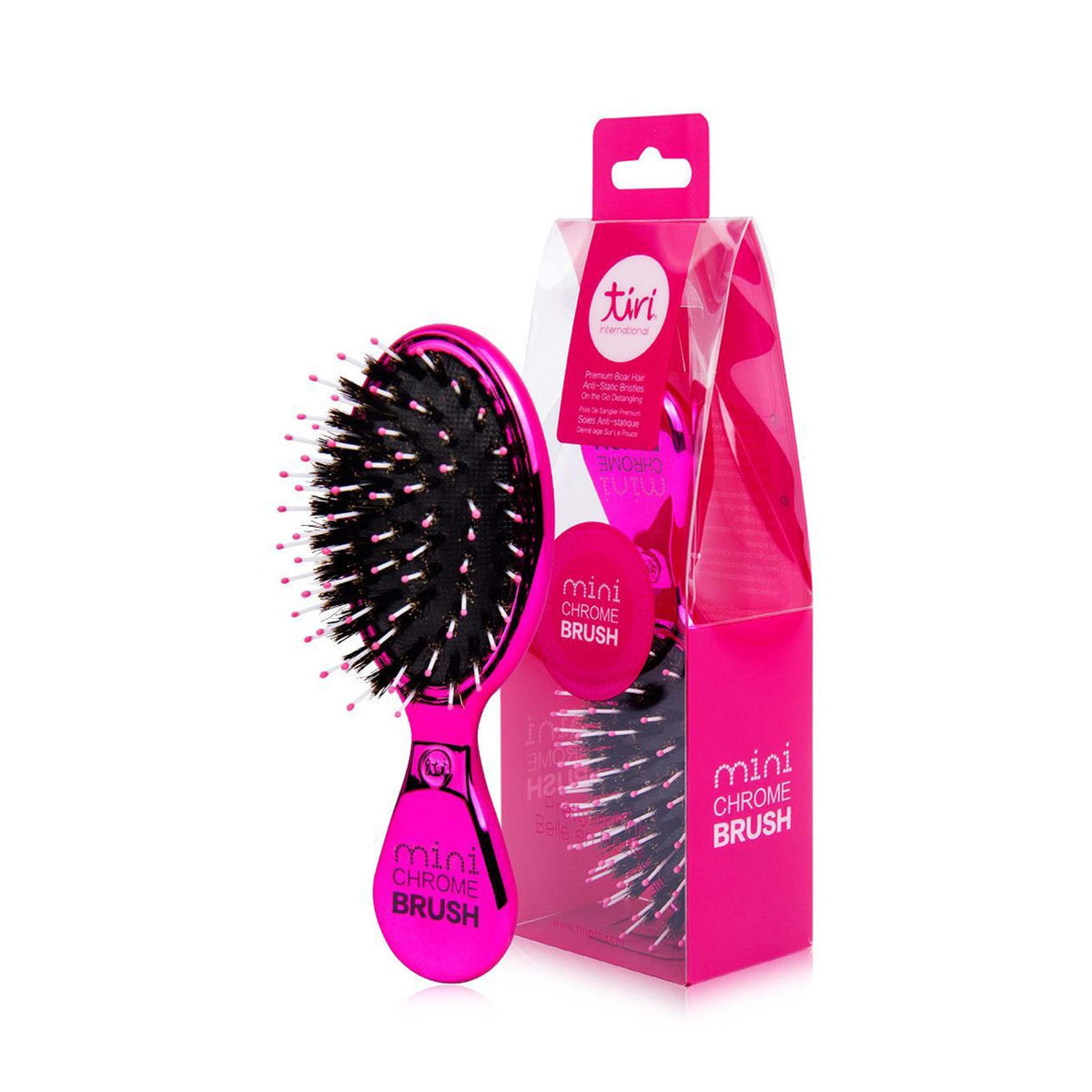 Mini Boar Bristle Hair Brush