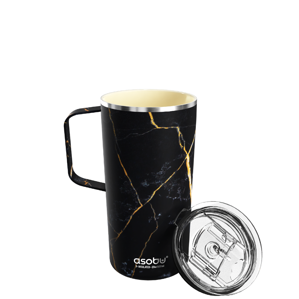 Midnight Marble Tower Mug by ASOBU®