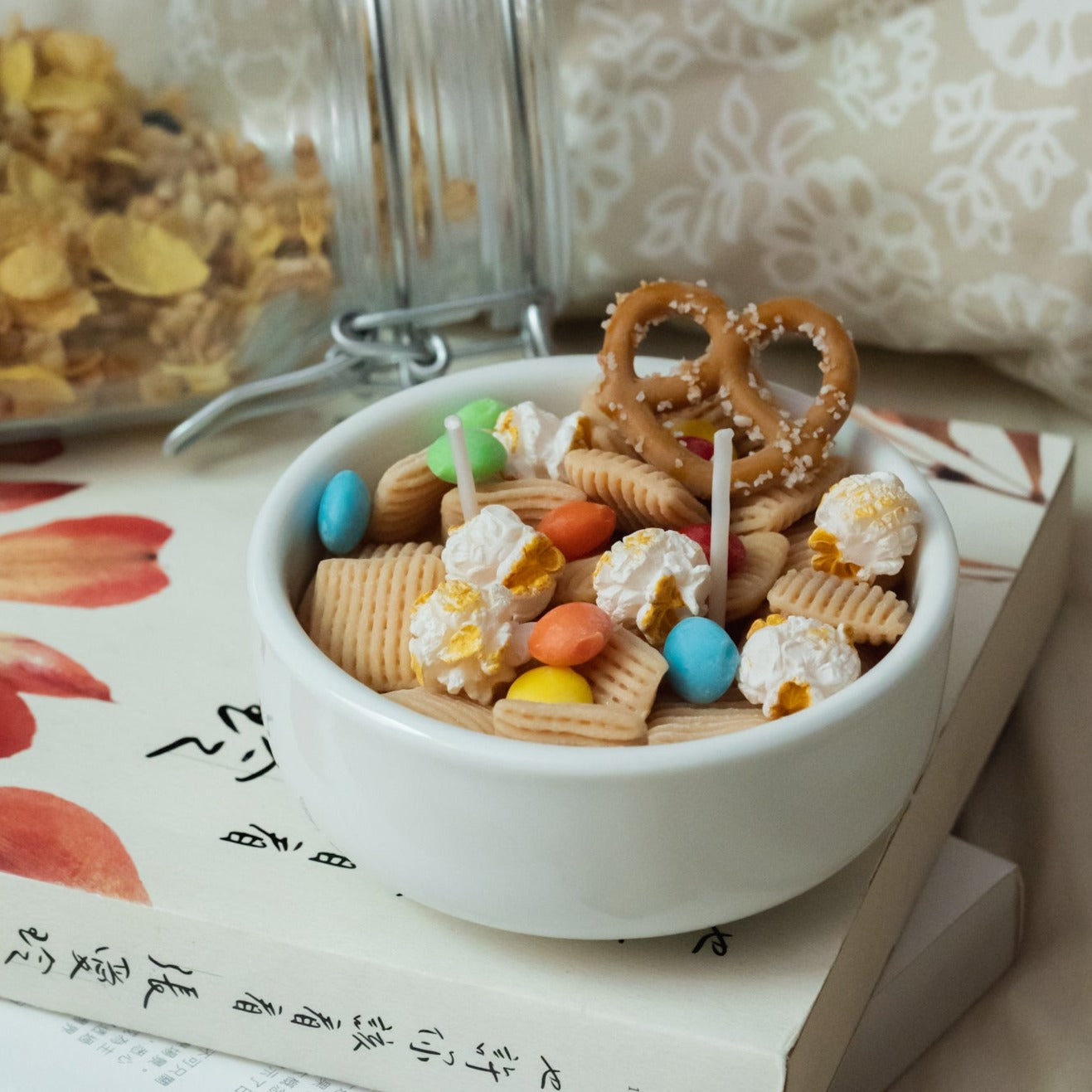 Trail Mix Cereal Bowl Candle Ellen Shop