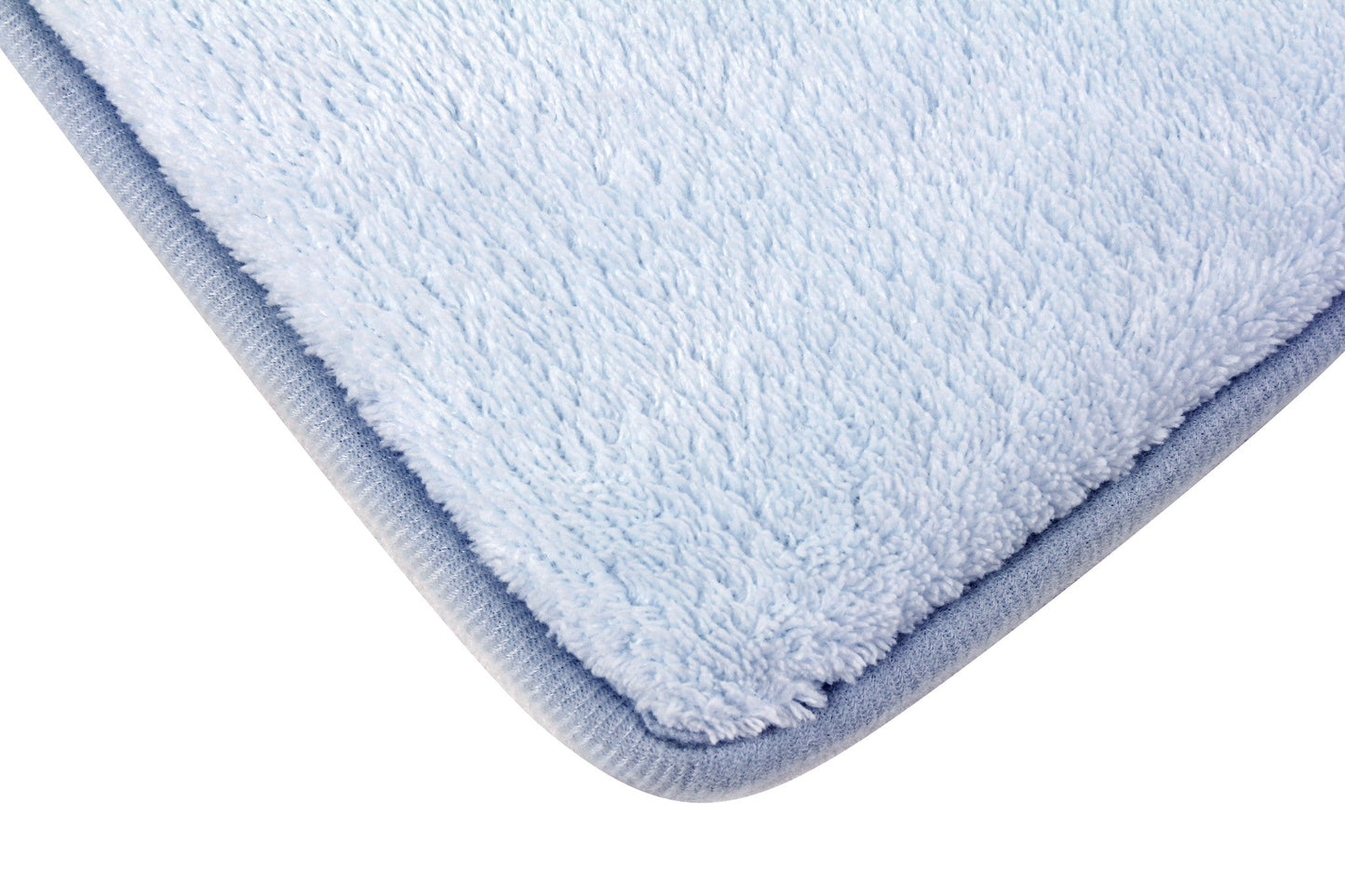 Memory Foam Bath Mat in Sky Blue, 17 x 24 in by The Everplush Company