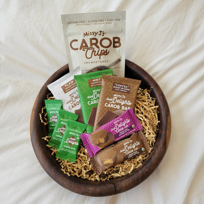 Missy J's Organic Carob Unsweetened Everything Sampler pack-9 products