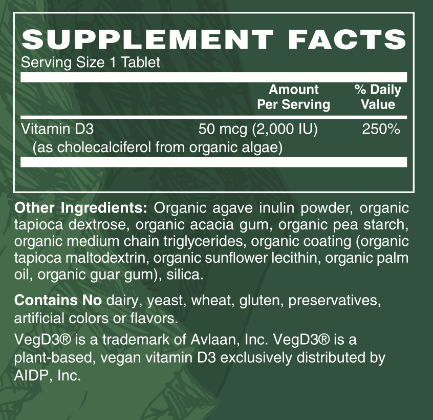 Vegan Vitamin D-3