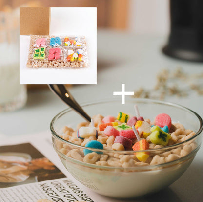 Lucky Charms Candle Cereal Bowl