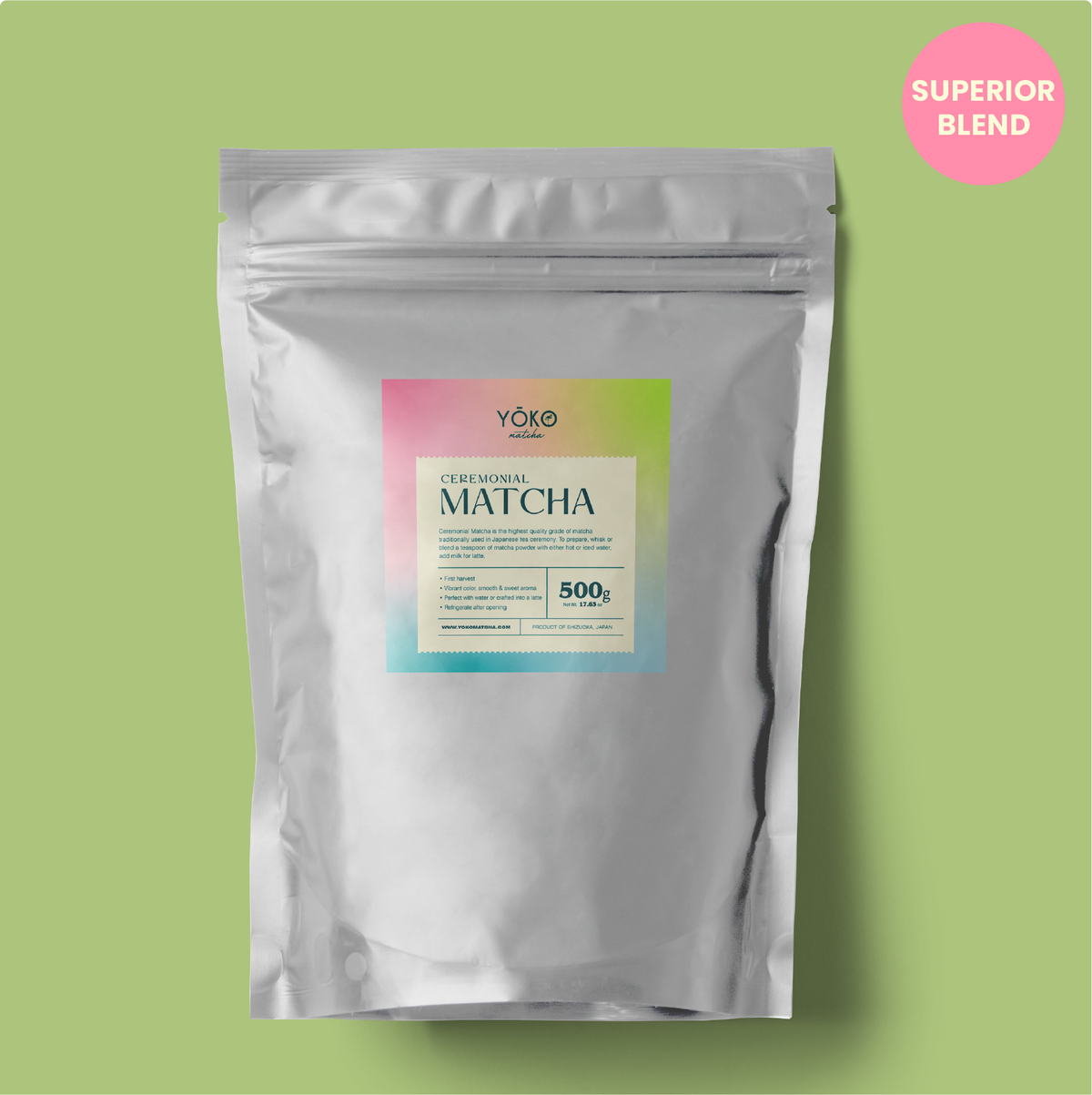 Ceremonial Grade Matcha - 500g