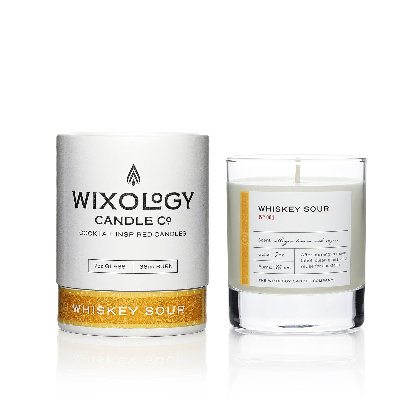 Whiskey Sour Candle (7 oz. glass)