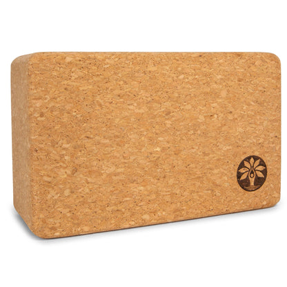 Tropical Vibes Cork Yoga Block