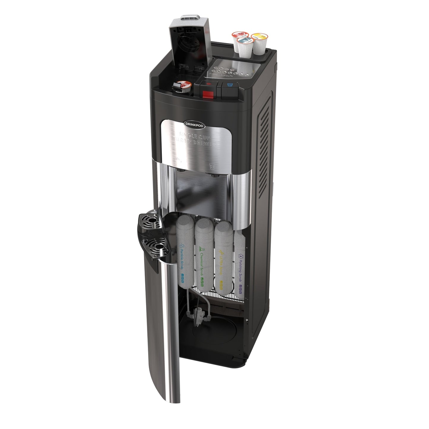 Drinkpod 3000 Elite Series - Coffee Plus Water Purification Cooler by Drinkpod