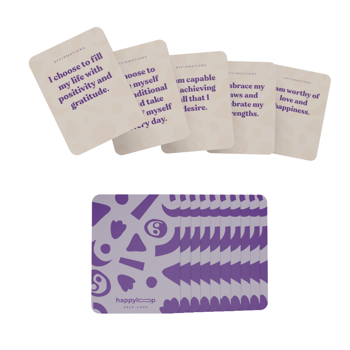 30 days of Positive Affirmations Mini Cards Deck