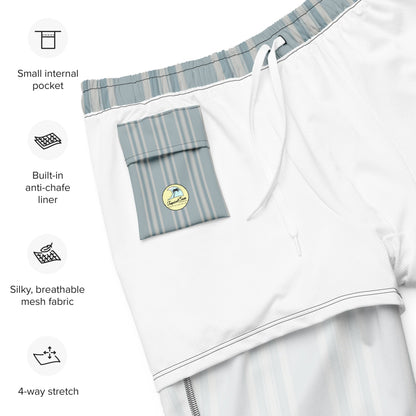 Men's Yacht Club Aristocrat swim trunks | Brinks Island Collection