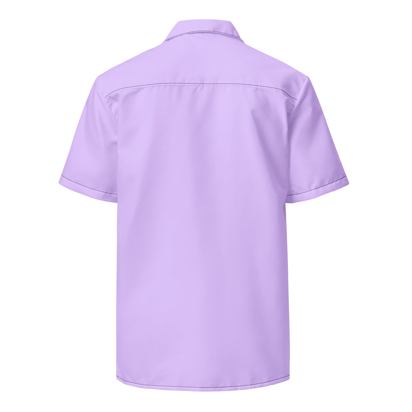 Elegant Recycled Polyester Camp Shirt | Deep Purple | Eco-Friendly Gift for Him | Pulls 2 Pounds of Ocean Plastic