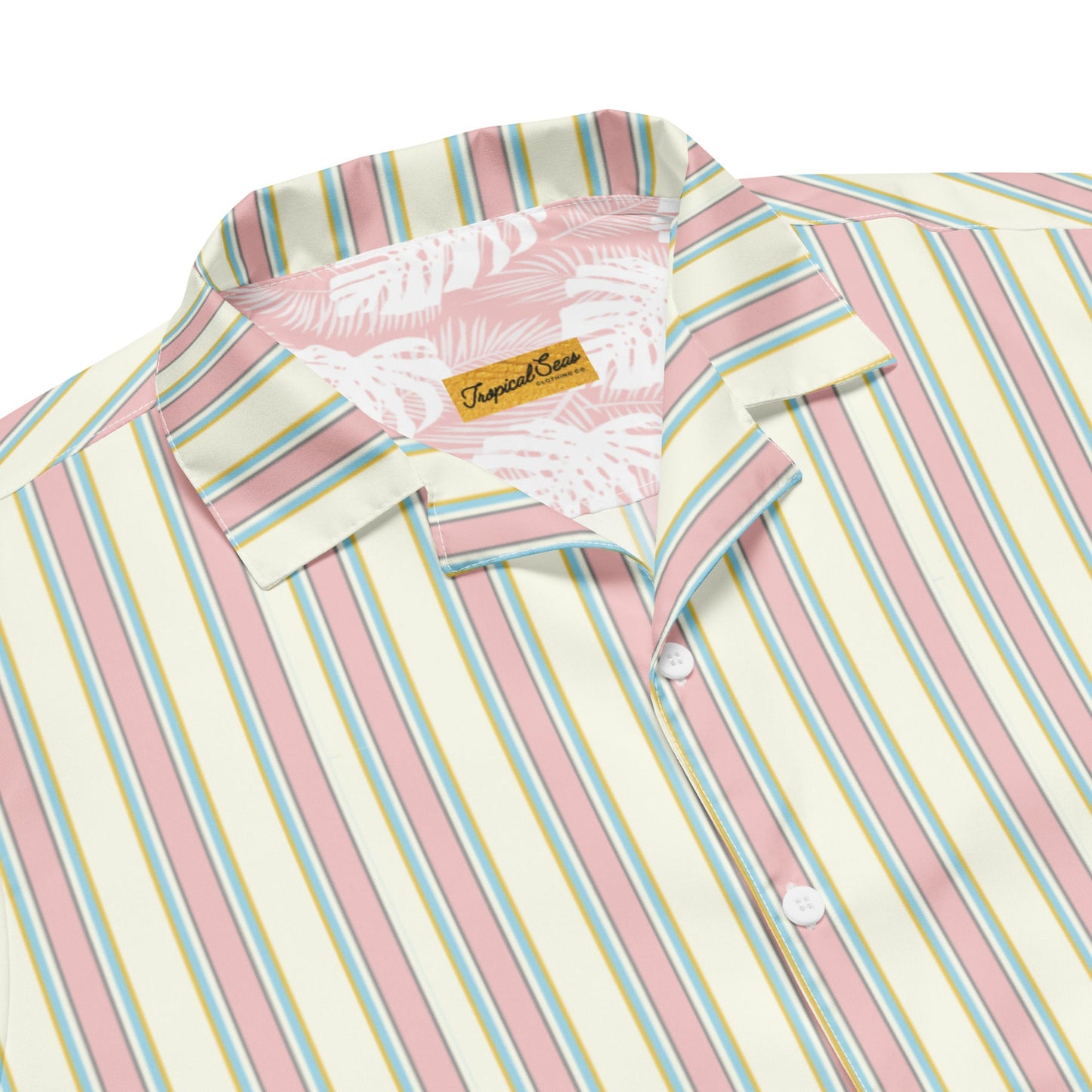 Old Money Beach Club Luxury Performance button shirt