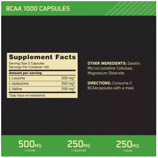 Optimum Nutrition BCAA 1000