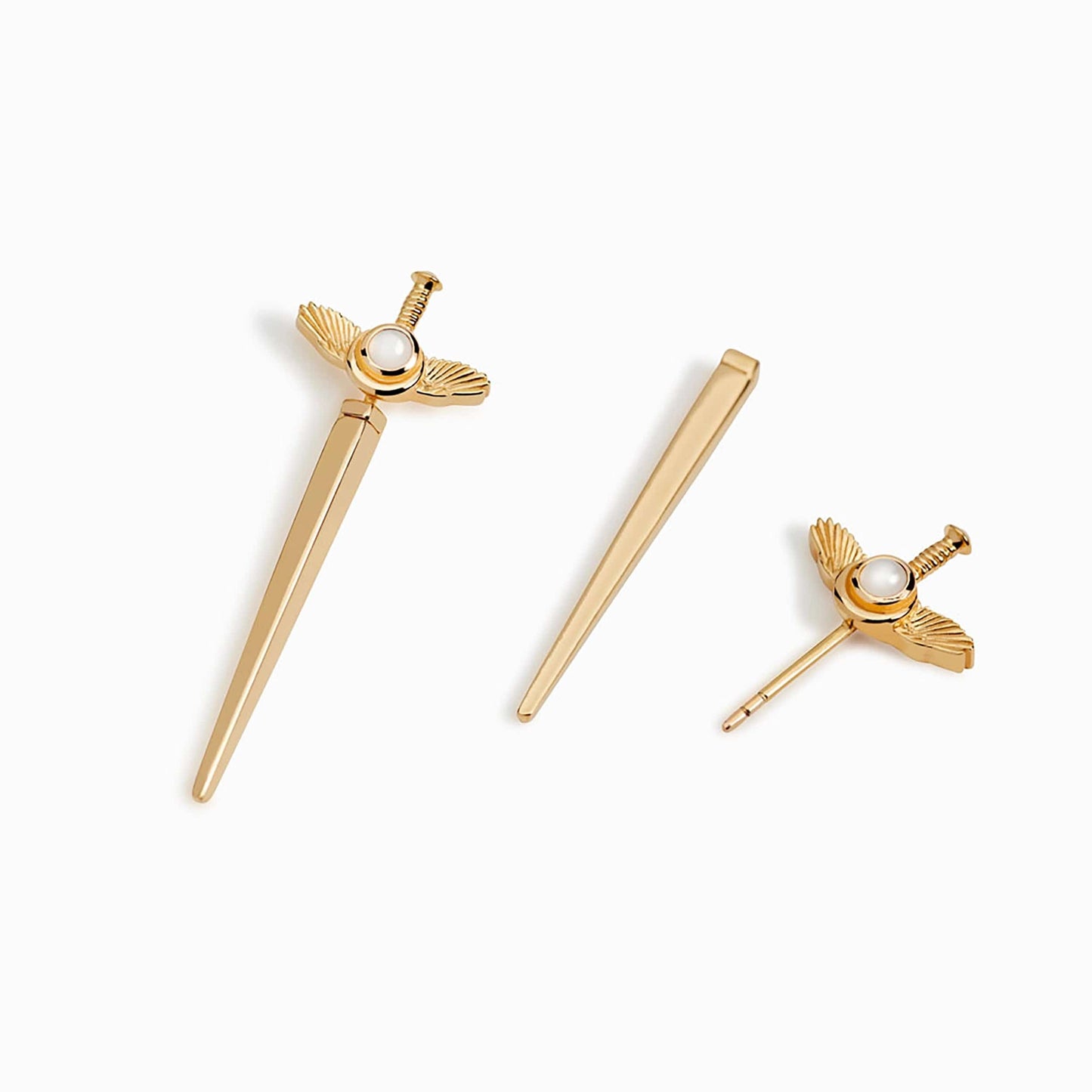 Flying Dagger Studs