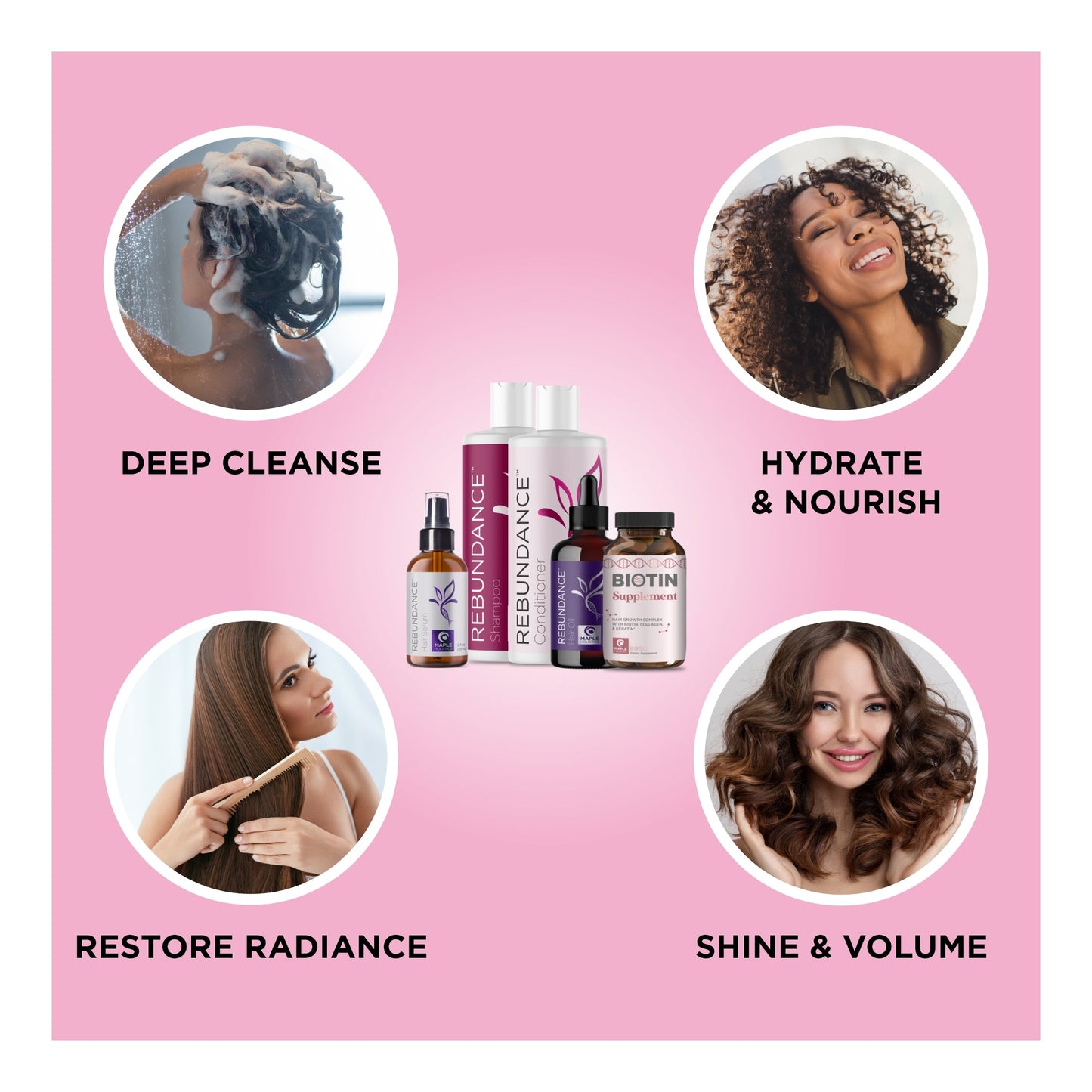 Women's REBUNDANCE™ Hair Loss Bundle