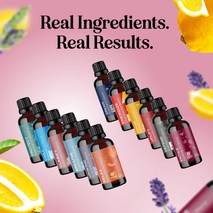 Essential Oil Blends Set Pack of 12