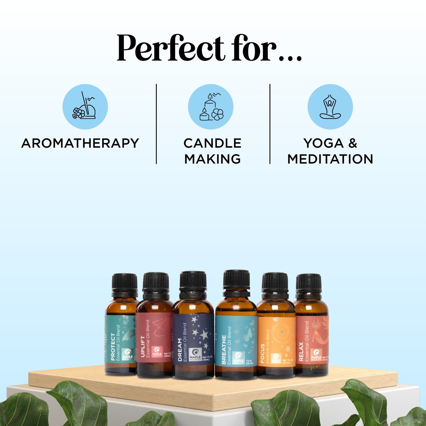 Essential Oil Blends Set Pack of 6