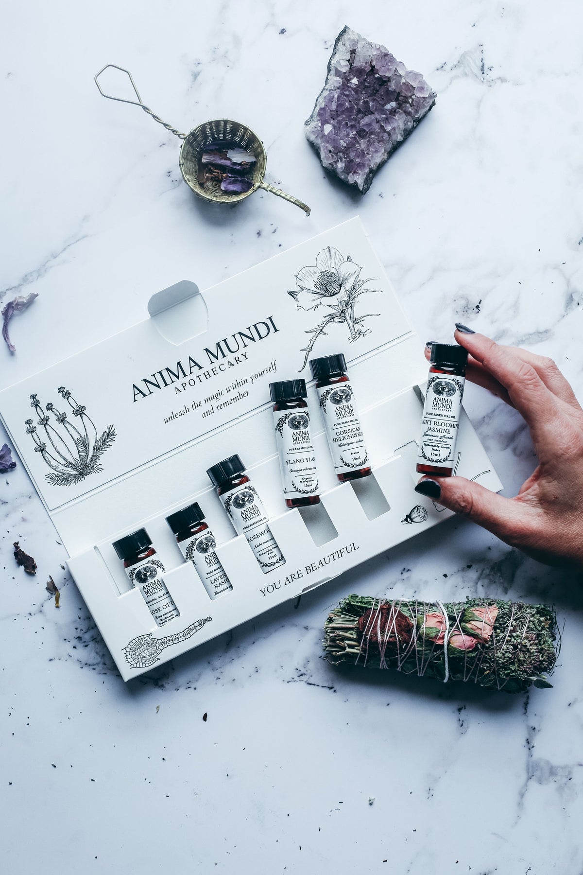 BEAUTY + HEART OPENING KIT | 6 Essential Oils