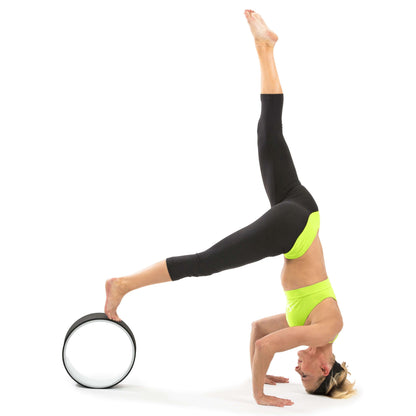 12" Yoga Wheel For Yoga Poses and Back Pain by Jupiter Gear