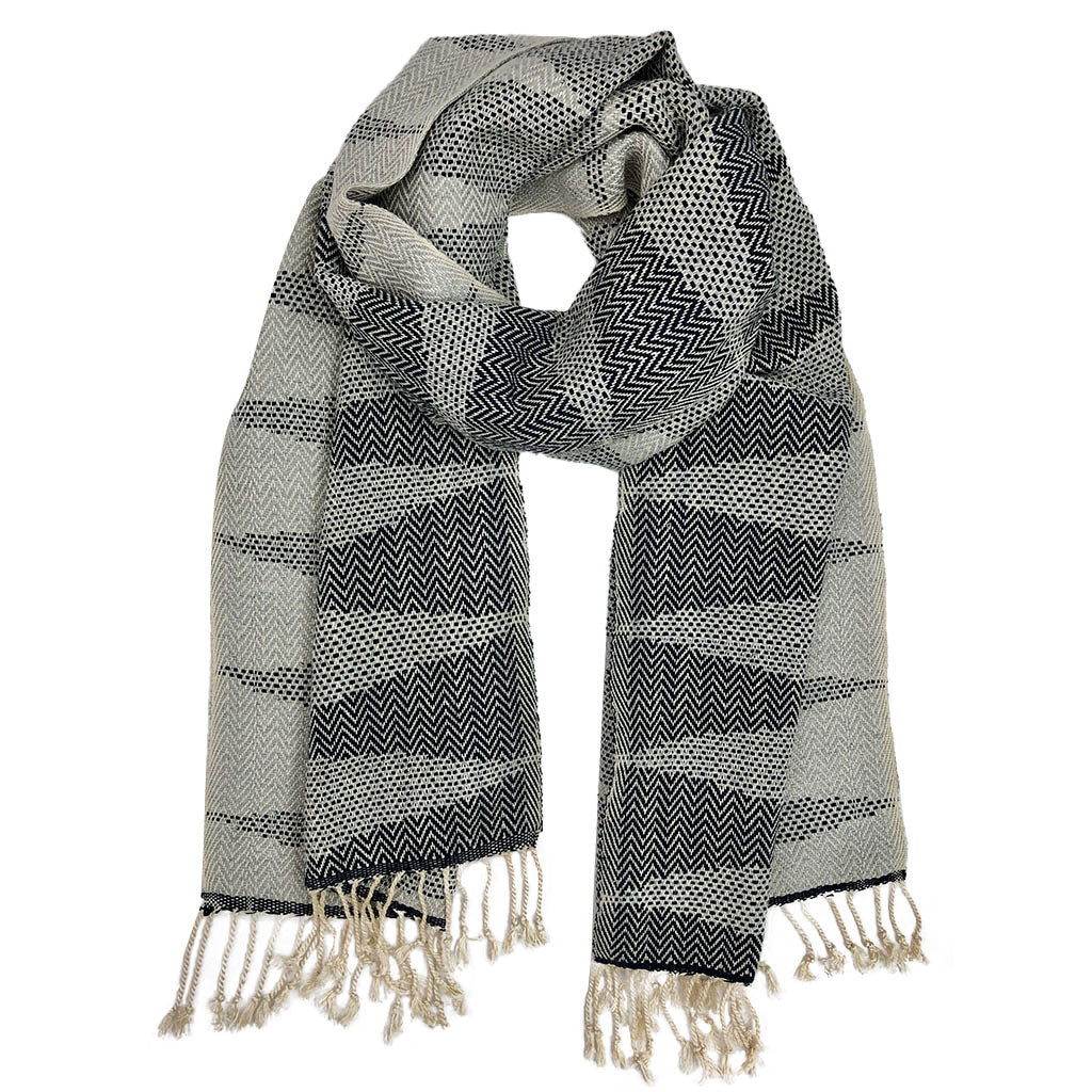 Cambodia Chevron Tapestry Scarf by SLATE + SALT