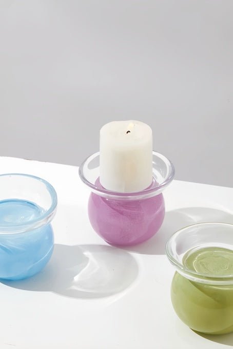 Bonbon Dopamine Candle Holders, Cute Whimsical Decorative Ornament