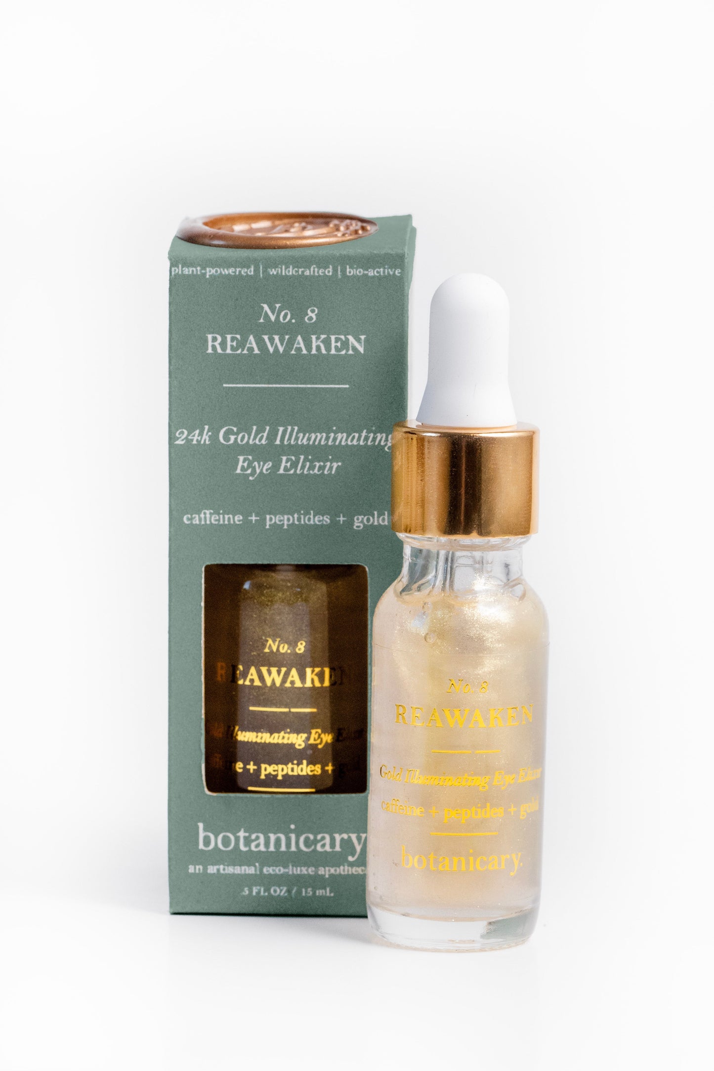 No. 8 REAWAKEN - 24k Gold Illuminating Eye Elixir