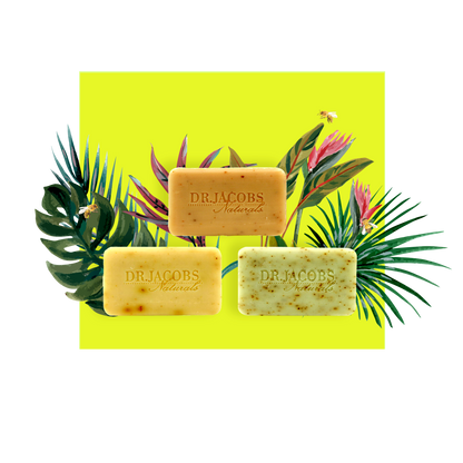 Invigorate Exfoliating Bar Soap Set by Dr. Jacobs Naturals