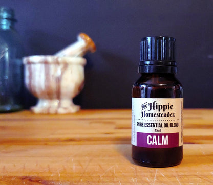 CALM Pure Essential Oil Blend by The Hippie Homesteader, LLC