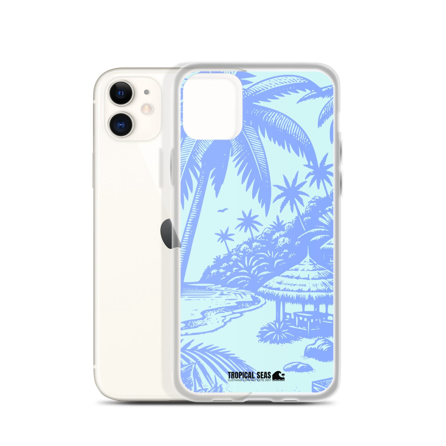 Island Blues Clear Case for iPhone®