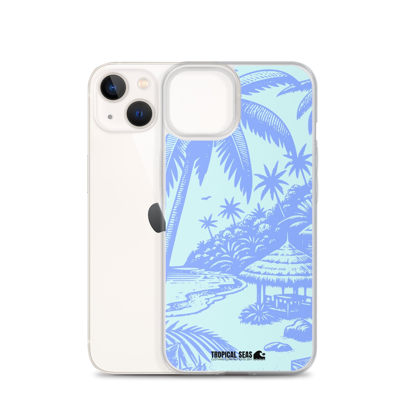 Island Blues Clear Case for iPhone®