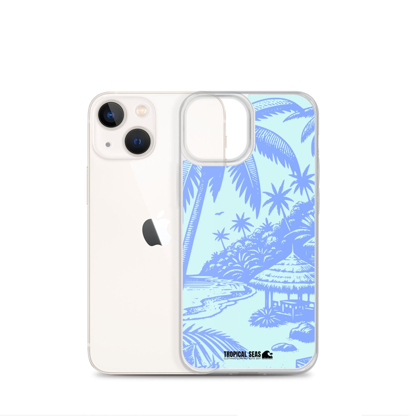 Island Blues Clear Case for iPhone®