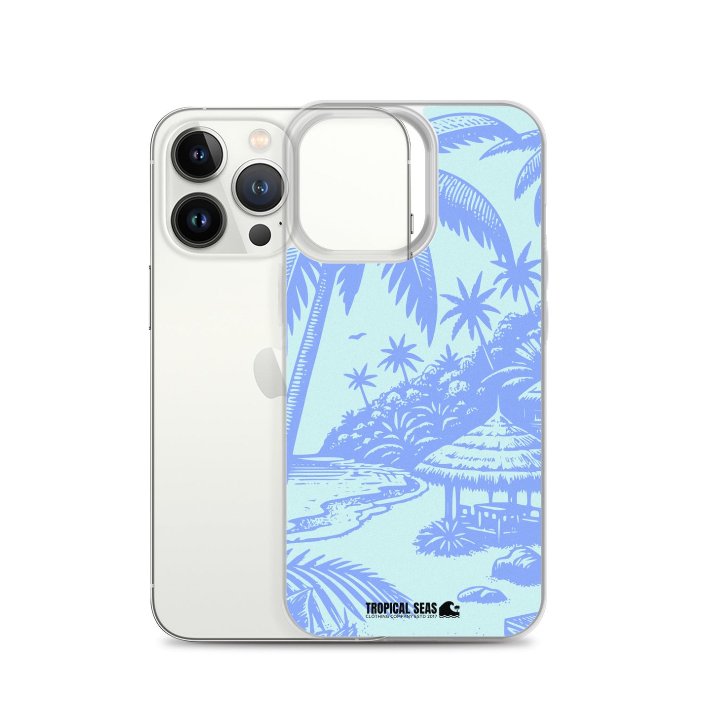 Island Blues Clear Case for iPhone®