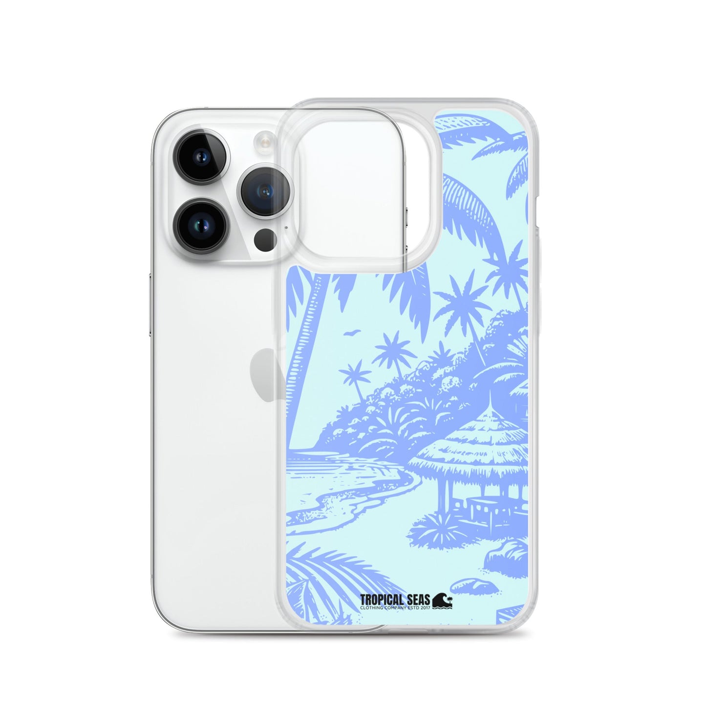 Island Blues Clear Case for iPhone®