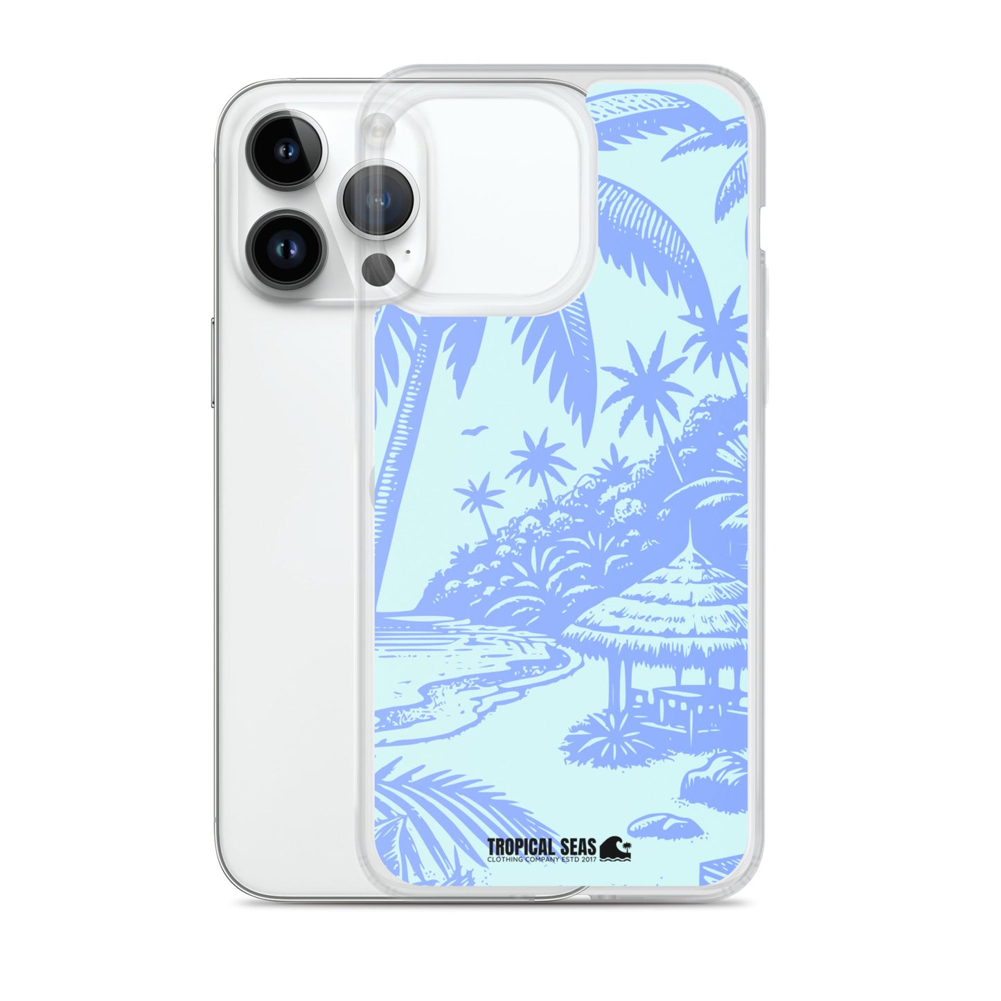 Island Blues Clear Case for iPhone®