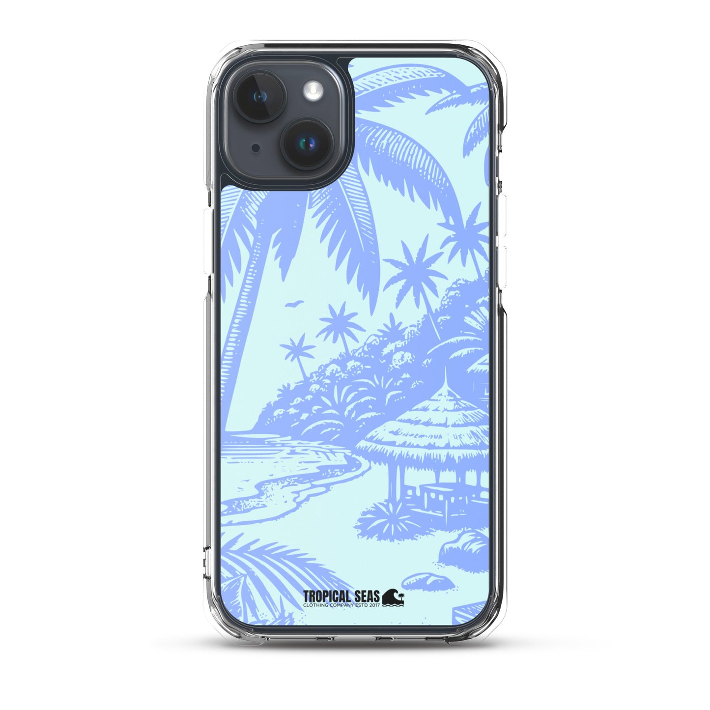 Island Blues Clear Case for iPhone®