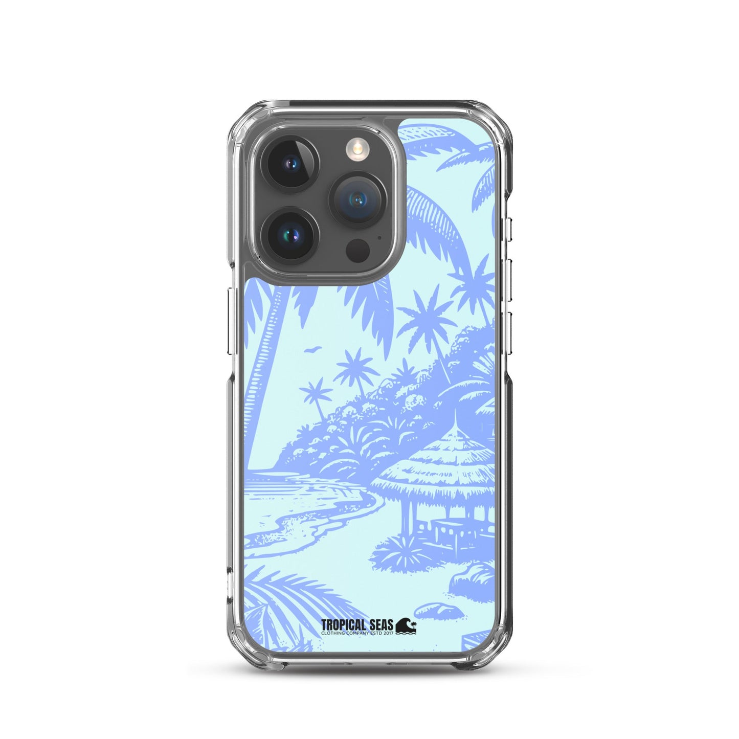 Island Blues Clear Case for iPhone®