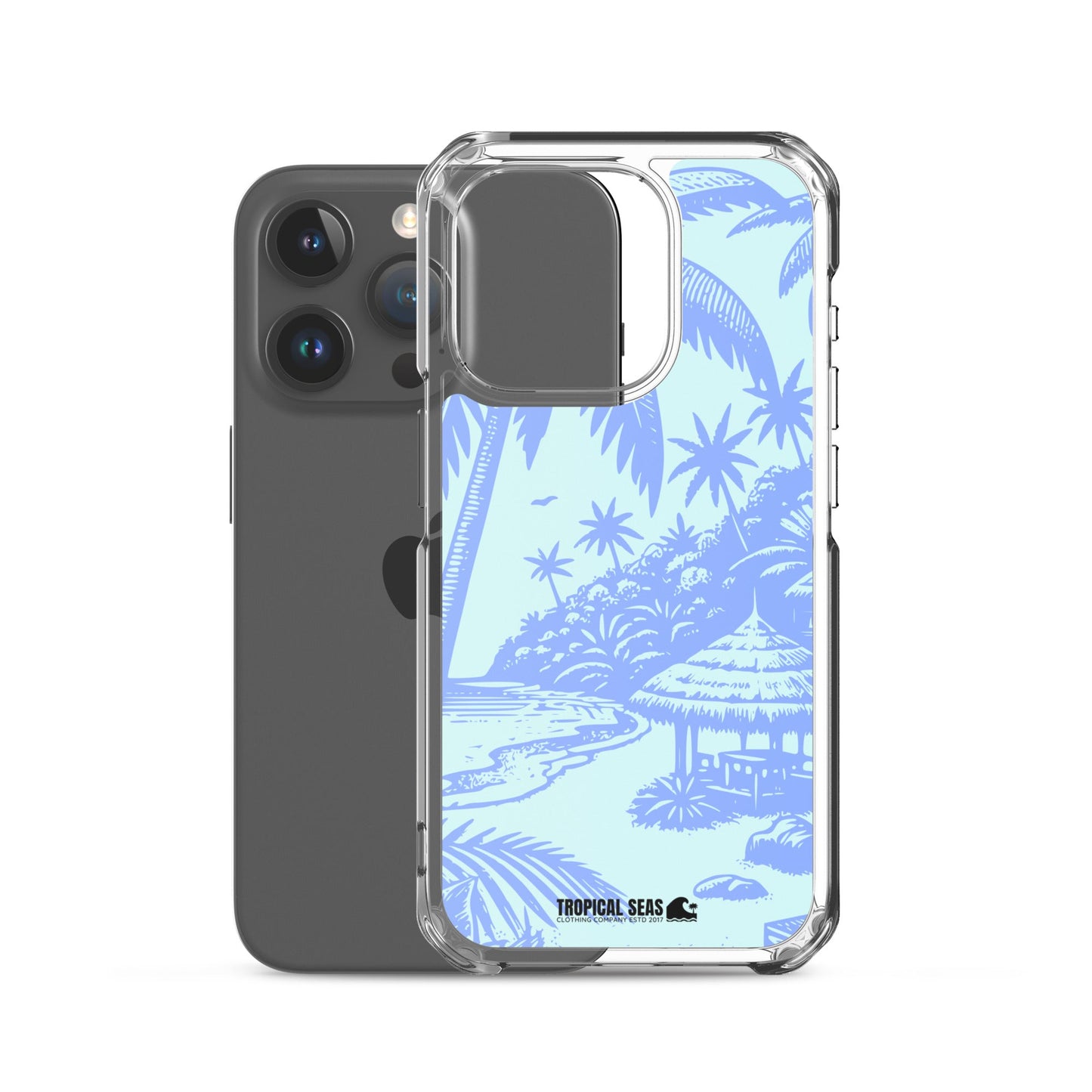 Island Blues Clear Case for iPhone®