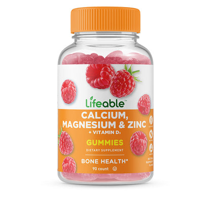 Calcium Magnesium Zinc with Vitamin D Gummies